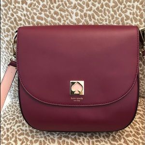 Kate Spade Doreen plum crossbody bag NWT